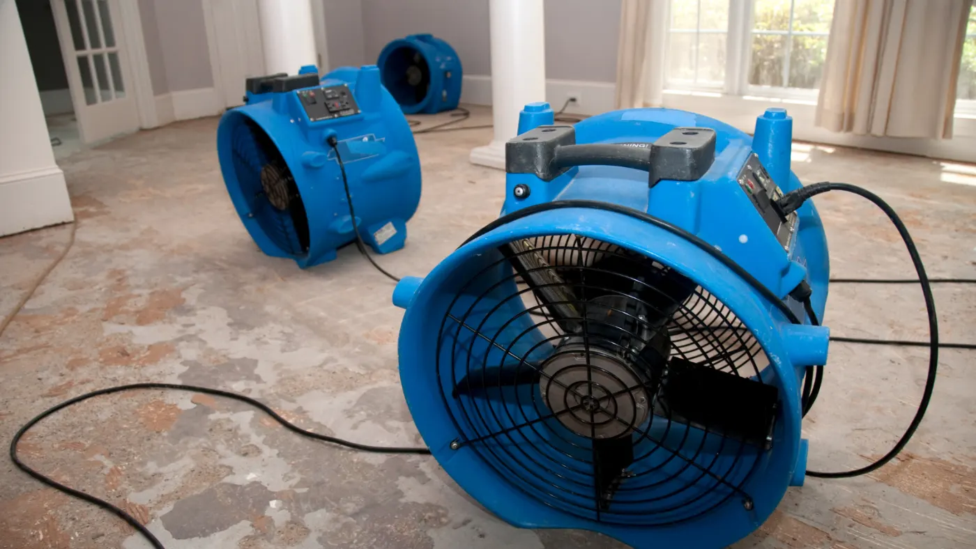 Water damage restoration by Greentown Water Restoration near Atlanta, IN